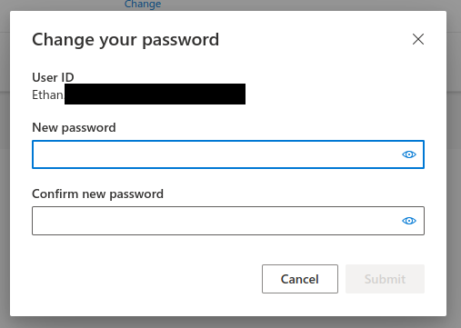 An image showcasing the new password reset flow.